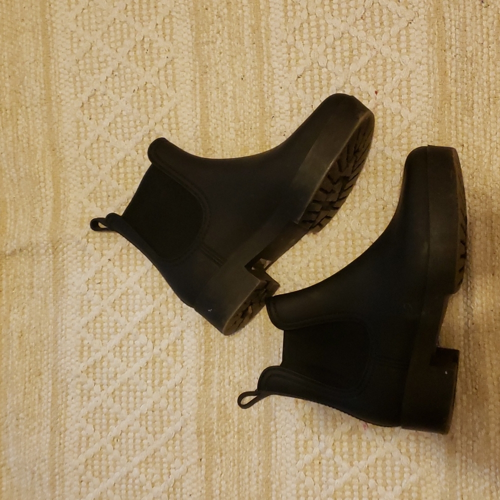 Jeffrey Campbell platform cloud rainboot.